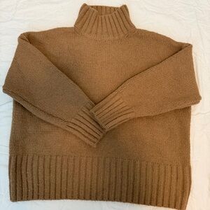 H&M Brown Turtleneck Sweater